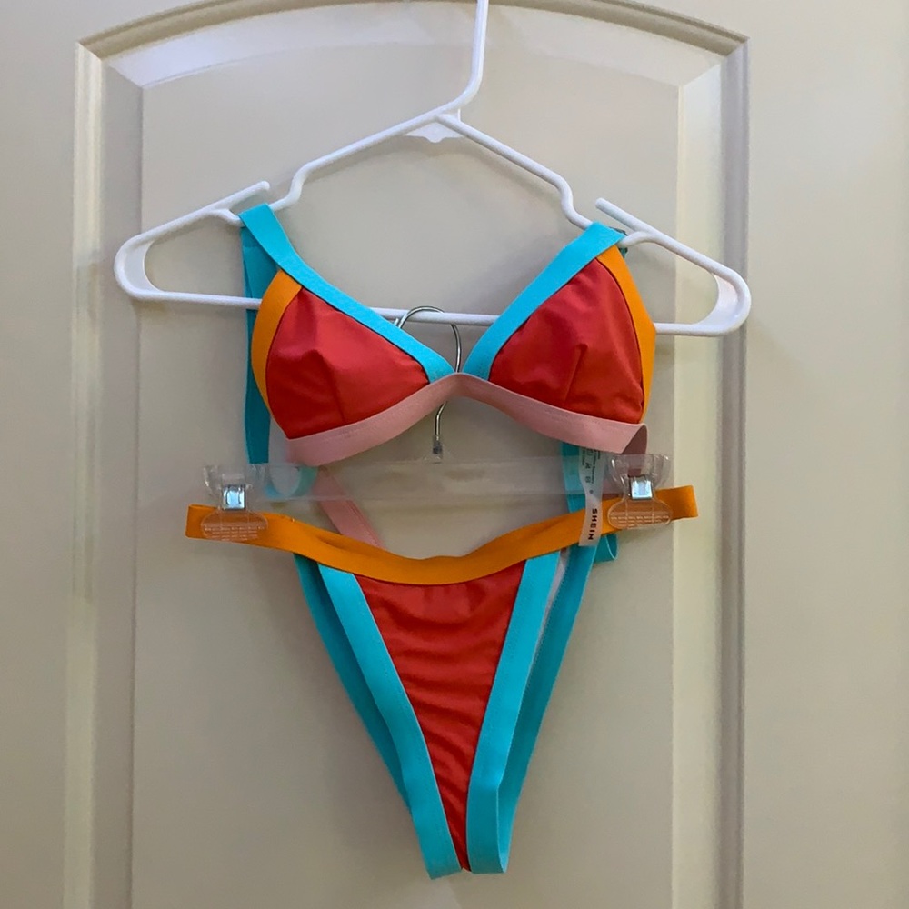Two-Piece Shein bathing suit